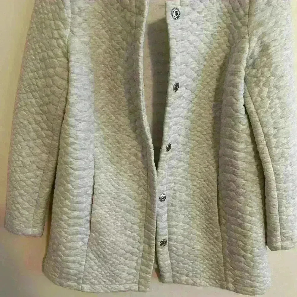 Soft Surroundings Quilted Snap Down Jacket Medium… - image 6